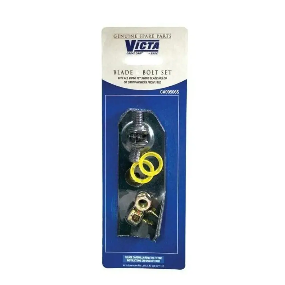 Victa 18" Mower Blade And Bolt Kit X 2 (Ca09506b) 1