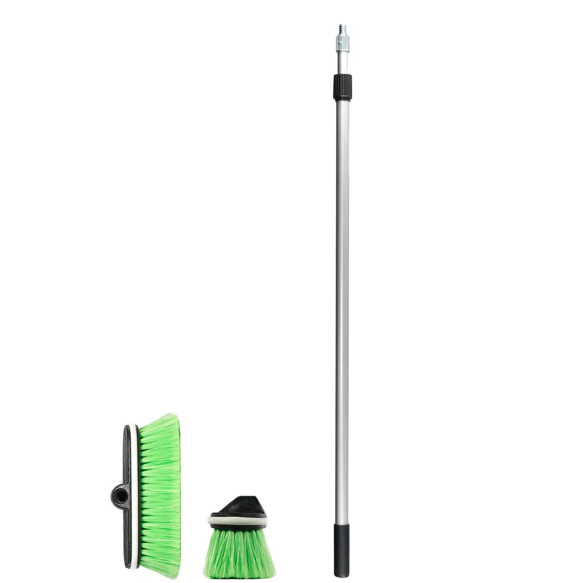 Easy Reach 9" Extra Soft Green Bristle Brush W/Bumper 2