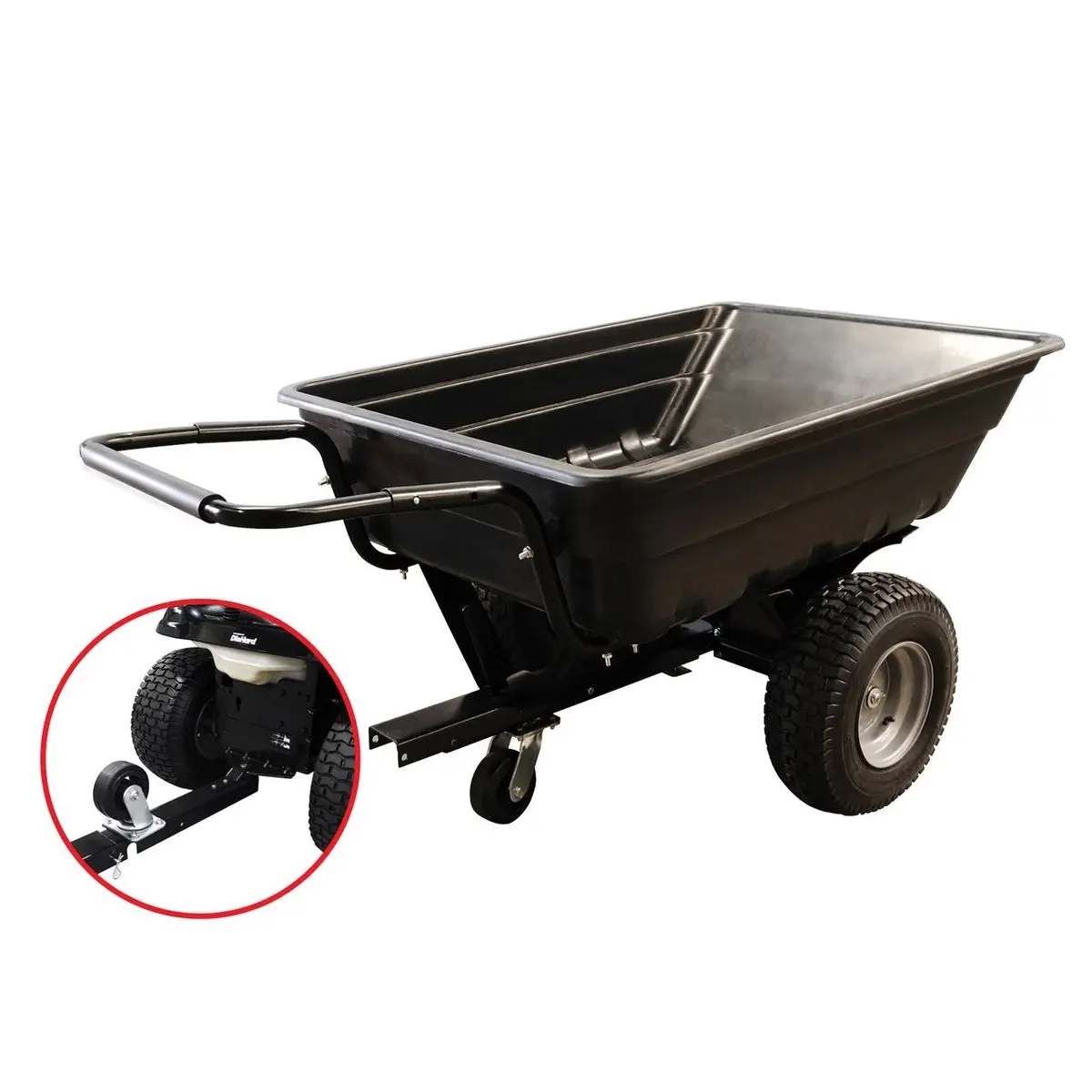 Poly Dump Cart Trailer 1