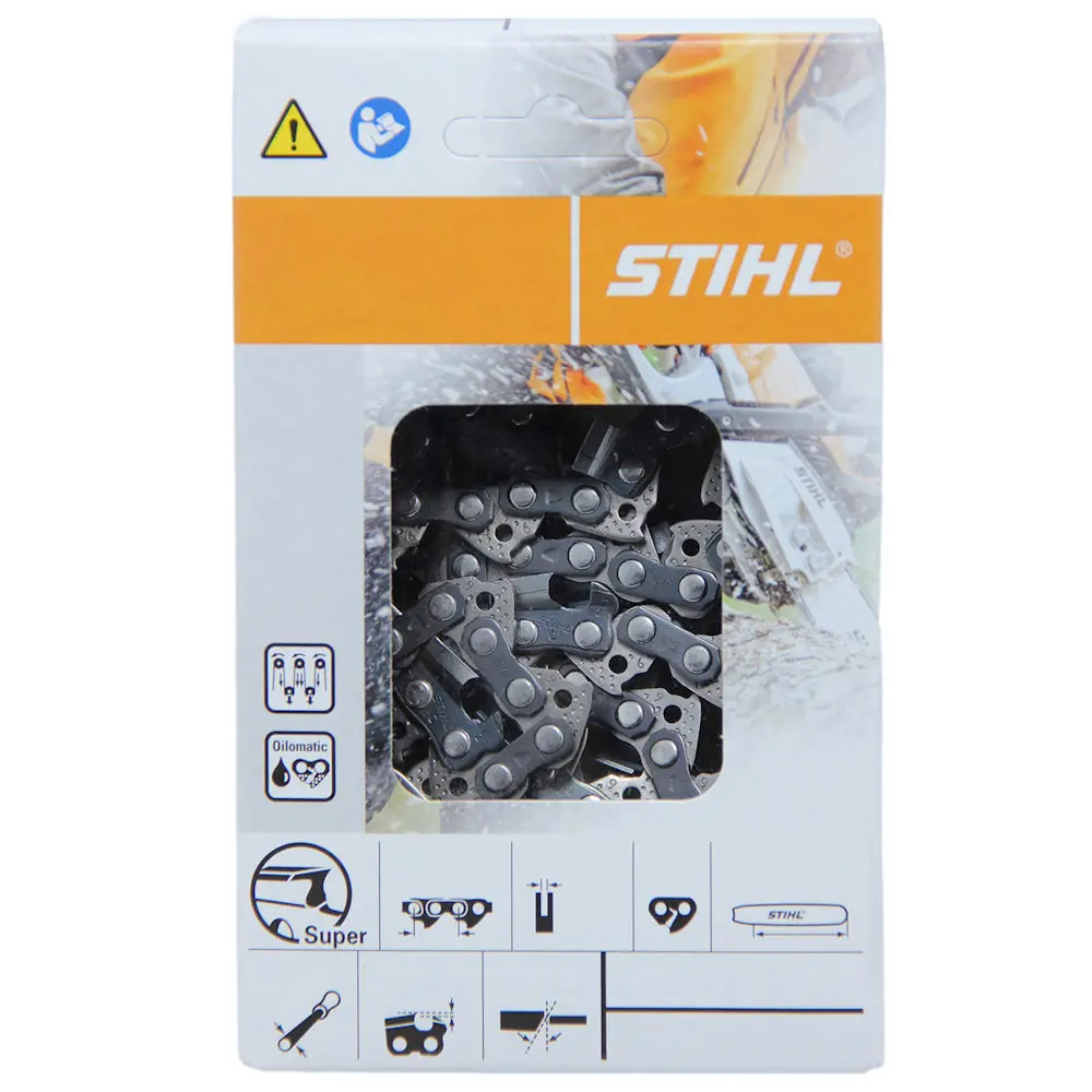 Stihl Semi Chisel Chain - 14" 1/4" .043 72 Dl (3670 000 0072) 1