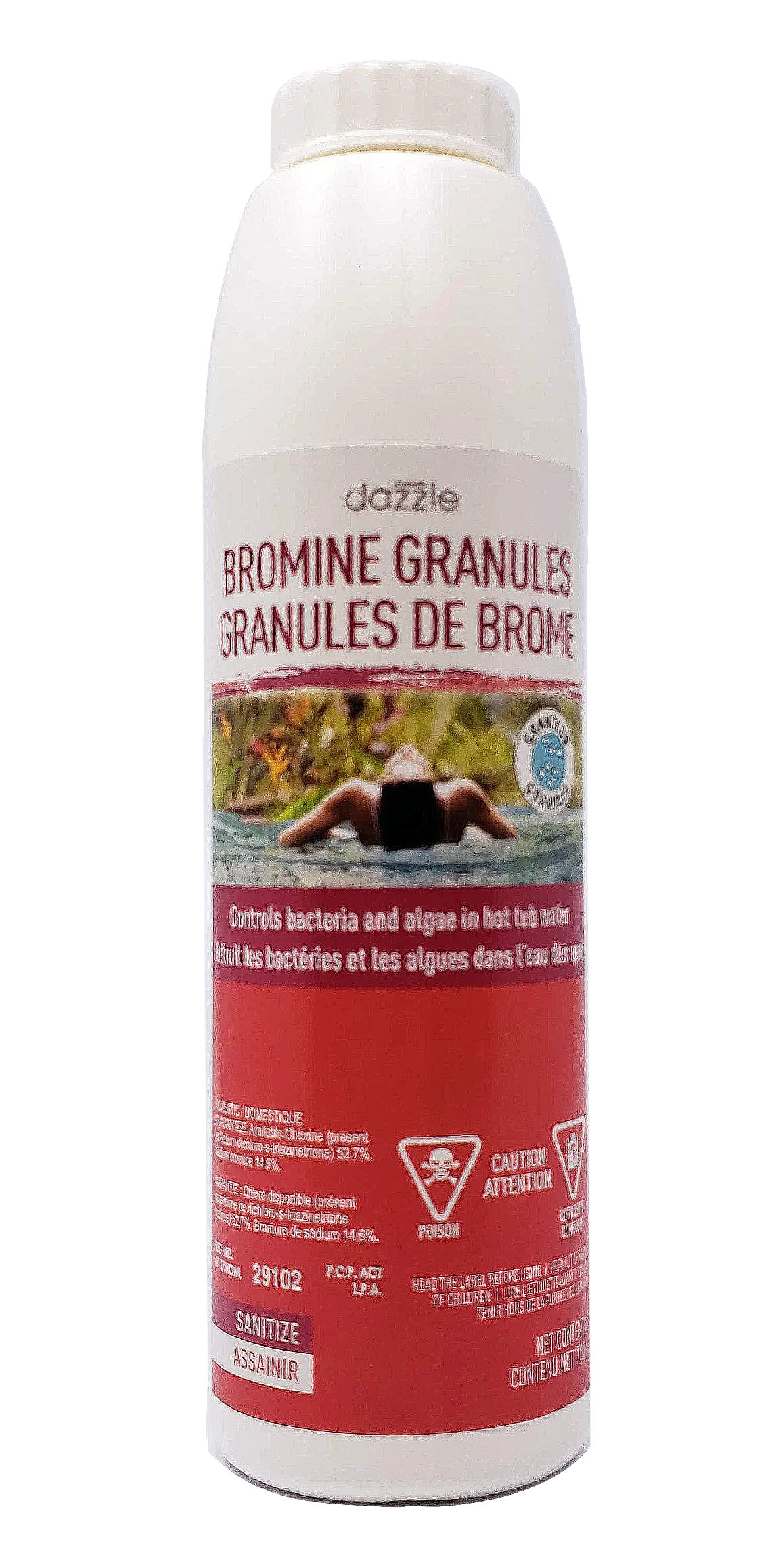 Dazzle Bromine Granules (700Gm) (P/N: Daz08401) 1