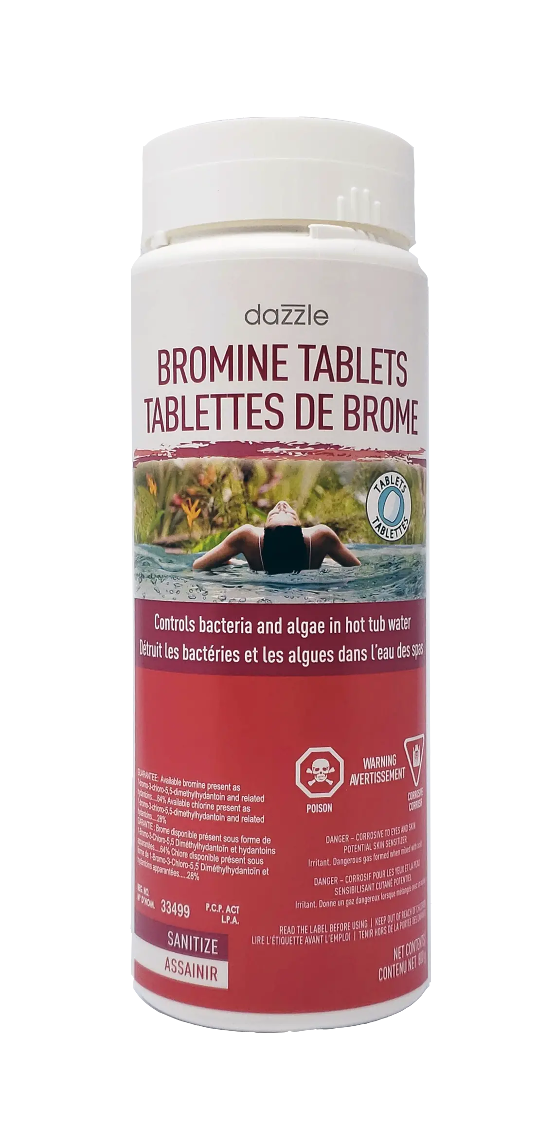 Dazzle Bromine Tablets (800Gm) (P/N: Daz08501) 1