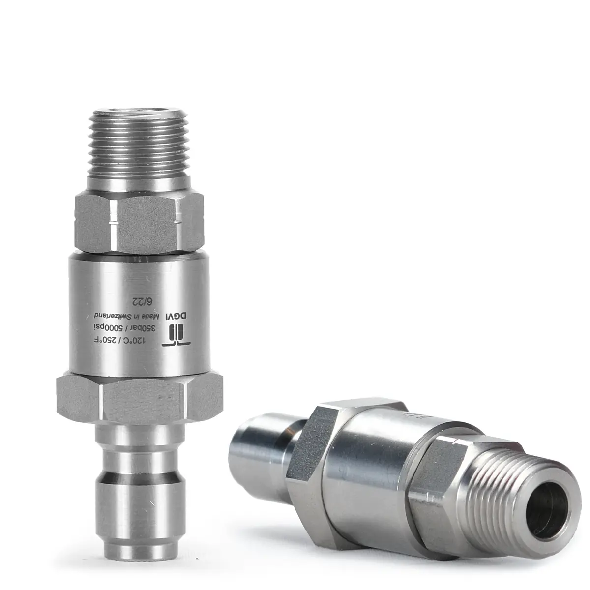 Mosmatic Dgvi Inline Swivel With Integrated 3/8" Qc Plug 1
