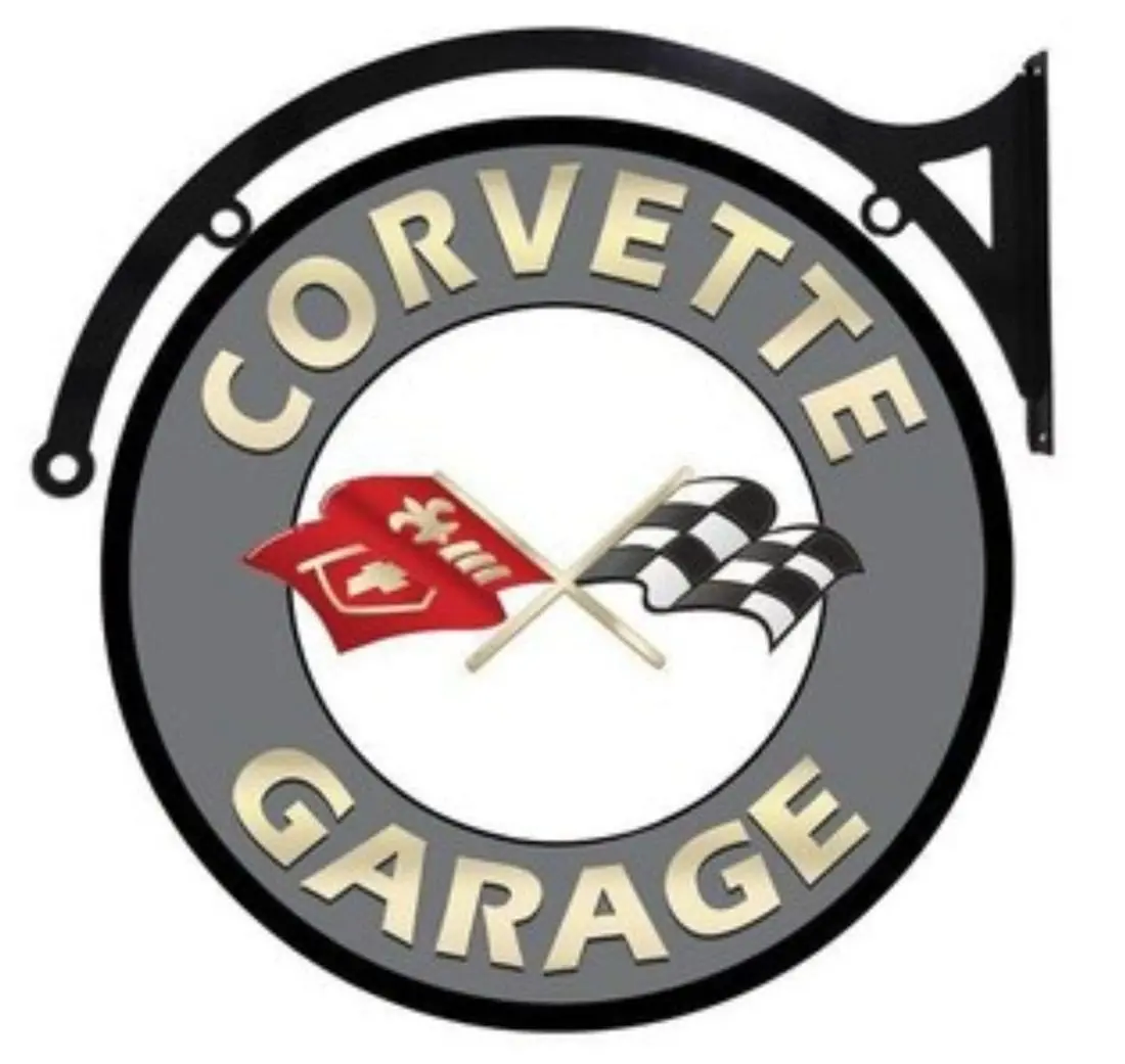 Corvette Double Sided Sign 1
