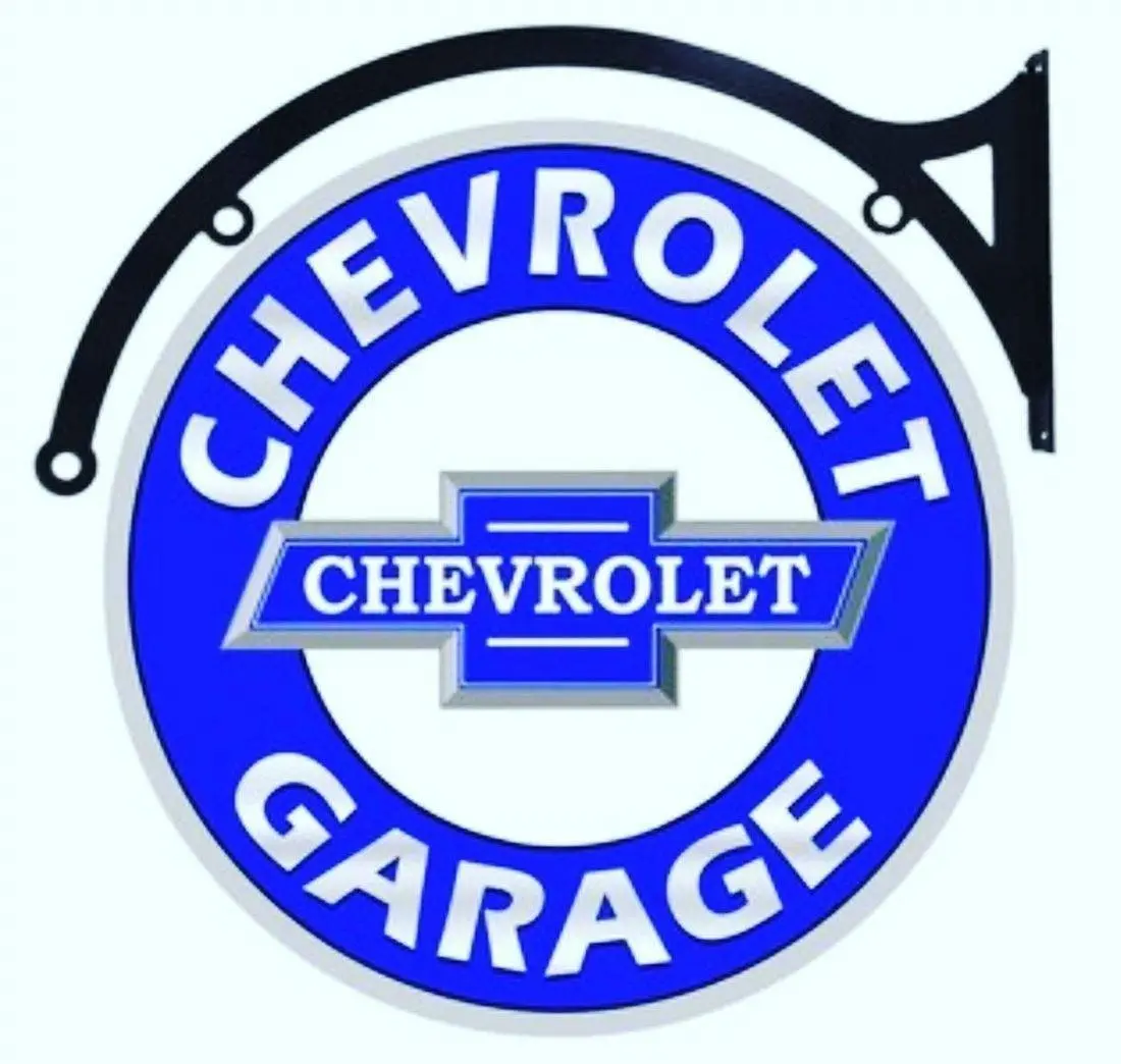 Chevrolet Double Sided Sign 1