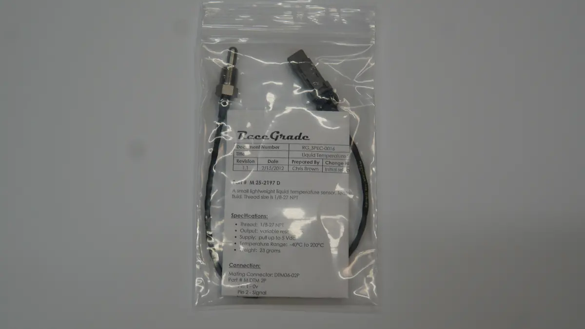 Racegrade Liquid Temp Sensor (New) 1