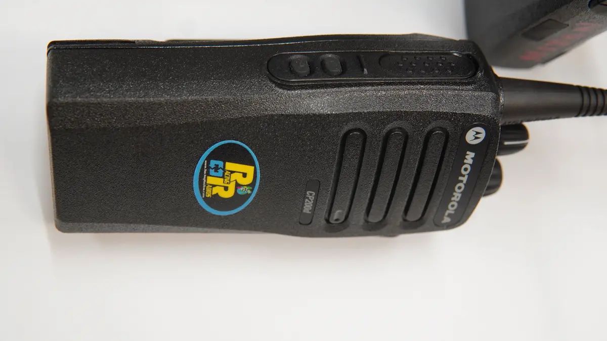 Motorola Race Radio Set With Headsets And Chargers - Qty 5 (Used) 2