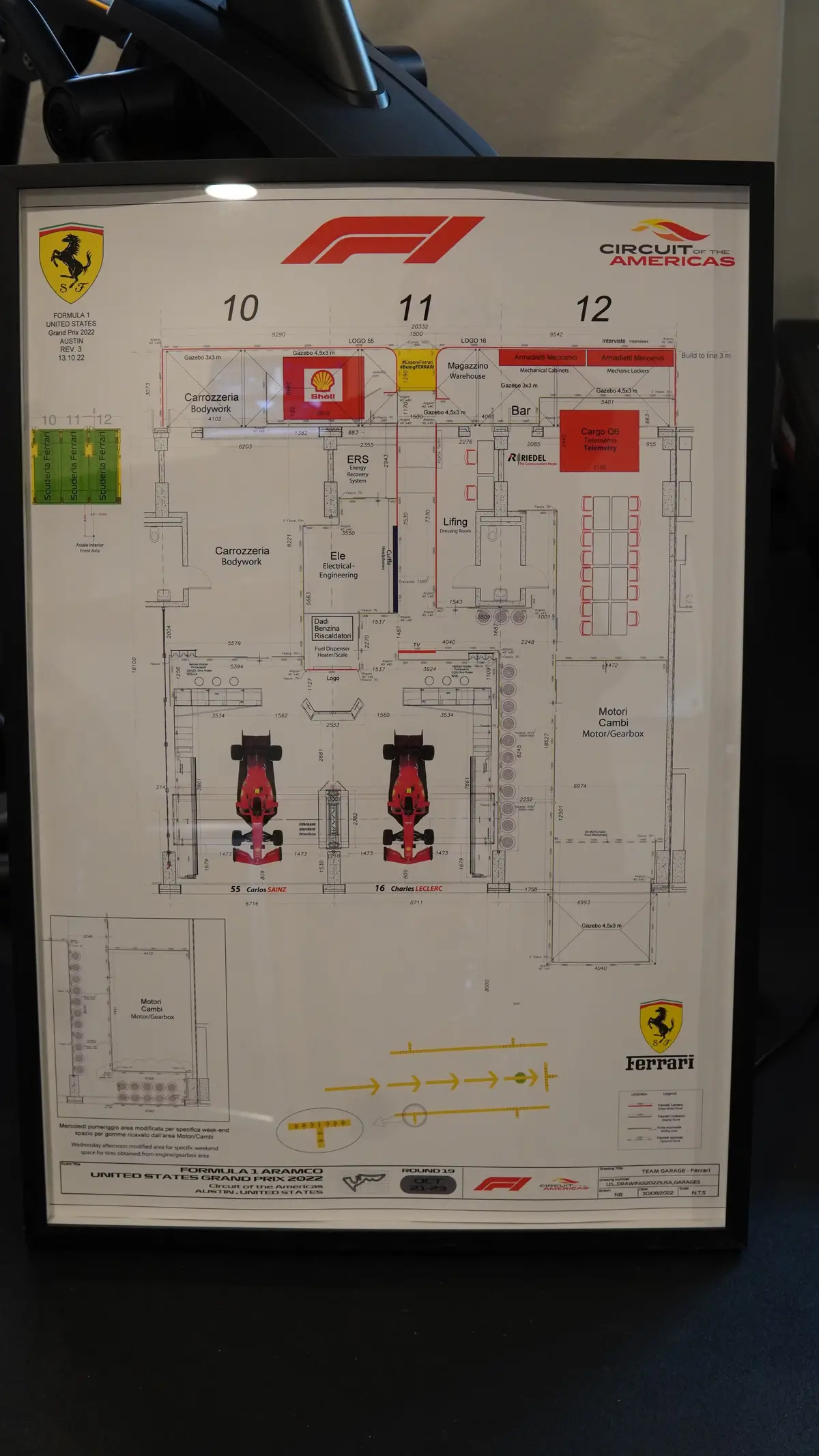 Ferrari Formula 1 Garage Design 2022 Season - Great For Garage 1