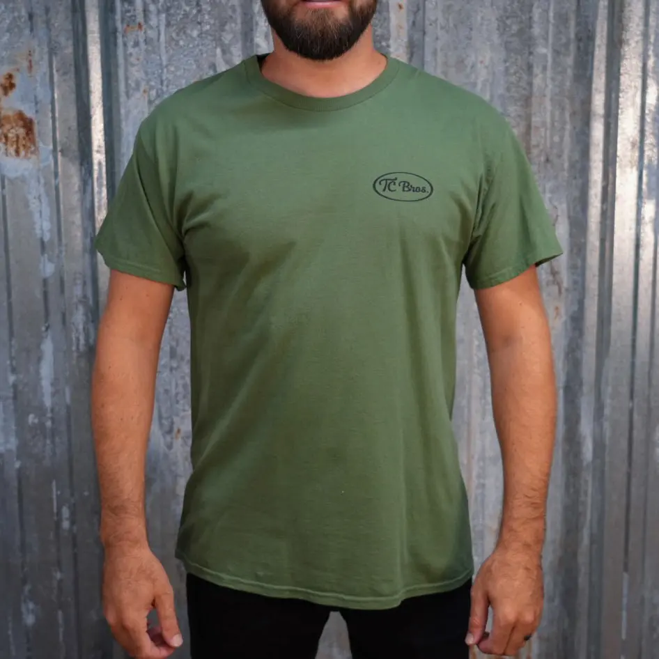 Pete - Military Green Tee 1