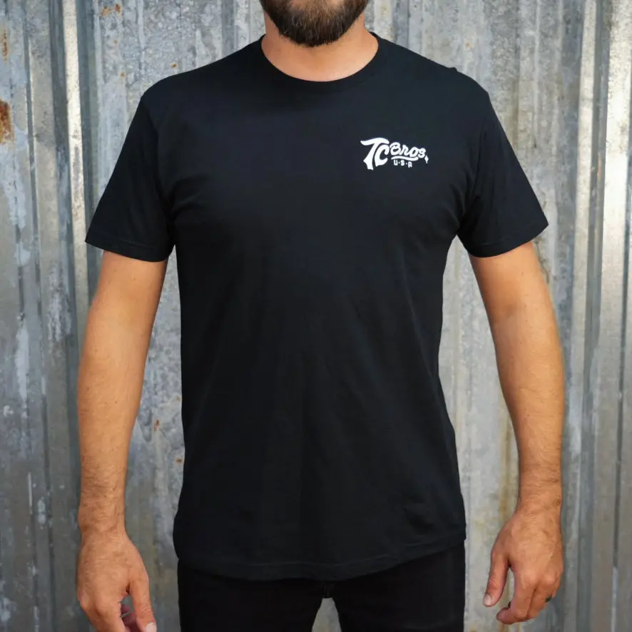 Script - Black Tee 1