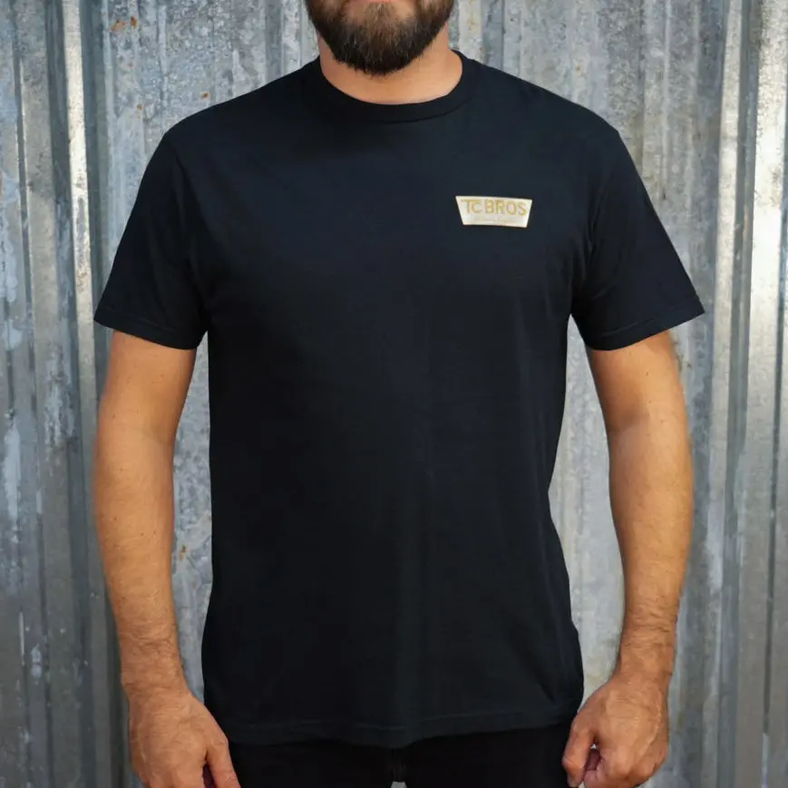 Genuine Quality - Black Tee 1