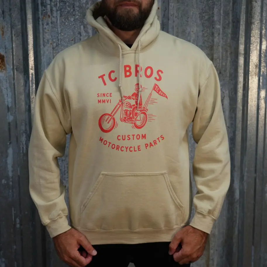 Rider Hoodie - Sand 1