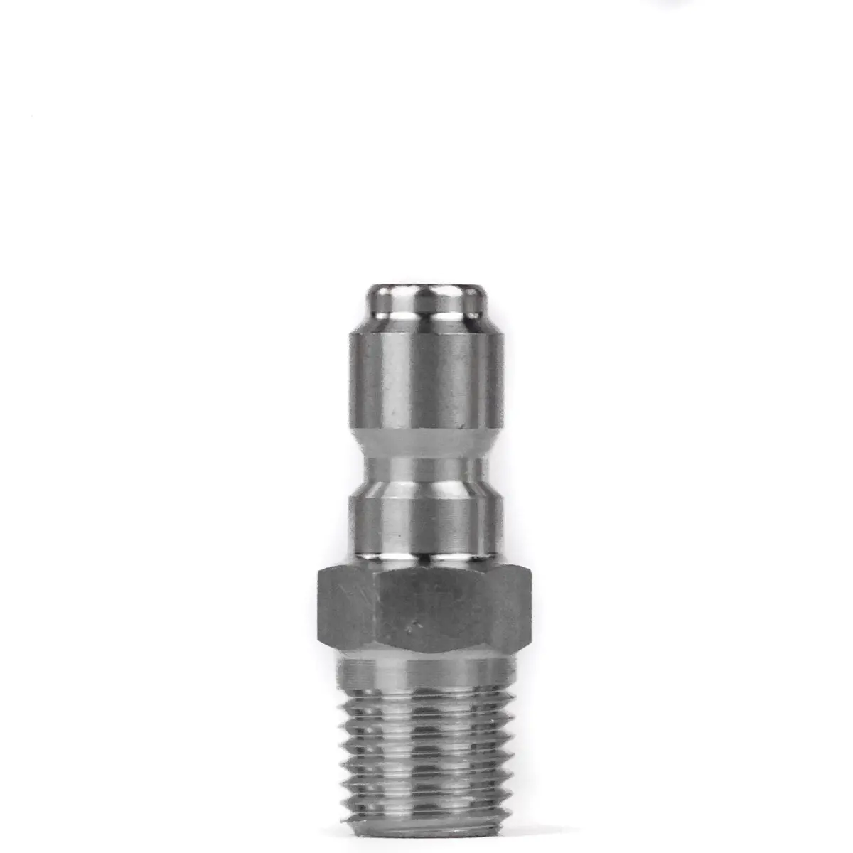 Qc Plug: 1/4" Male Npt - Stainless 1