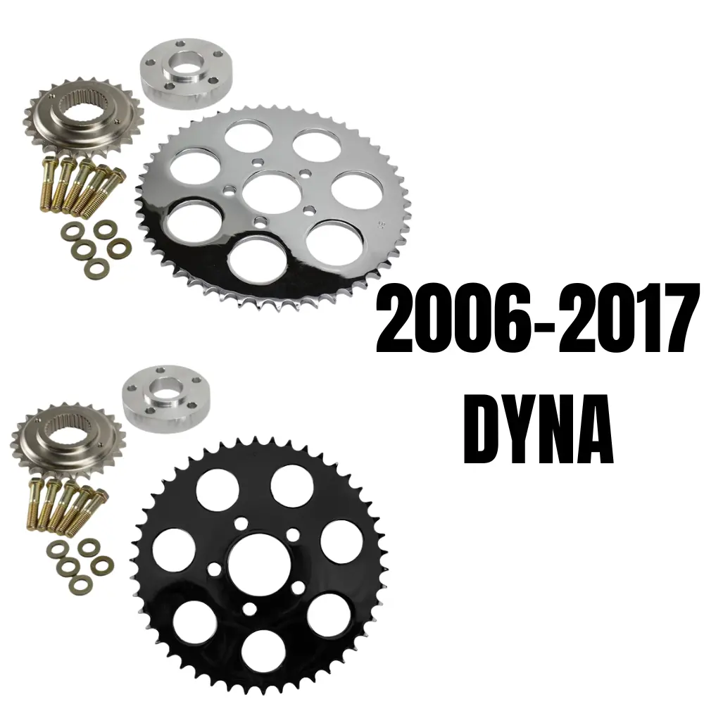 Tc Bros. Belt-To-Chain Conversion Kit For Harley-Davidson Dyna 2006-2017 1