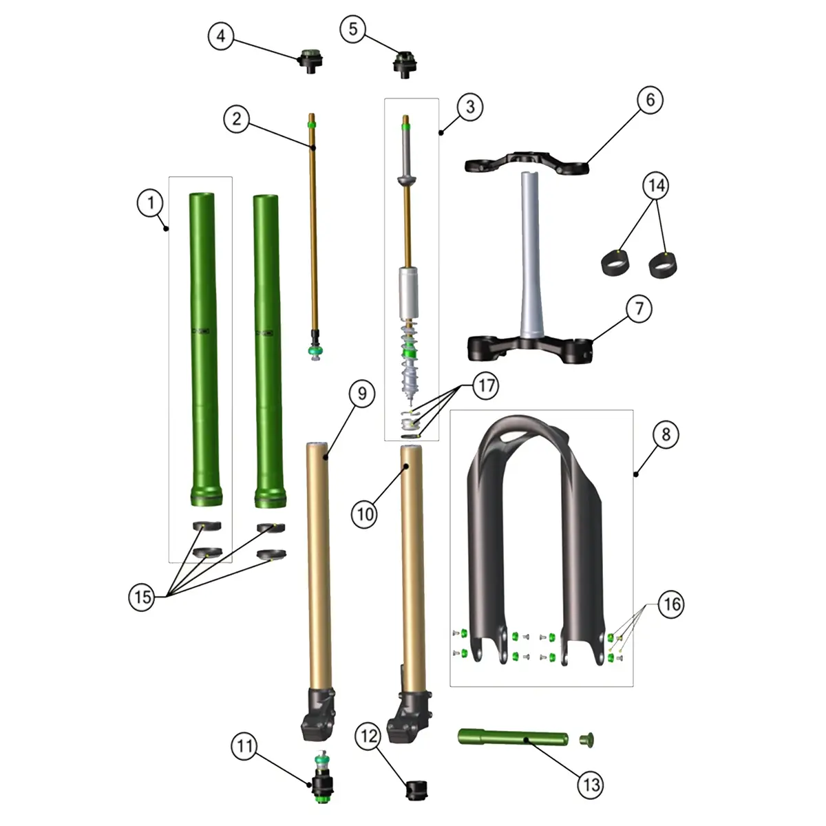 Dvo Emerald Factory Parts 1