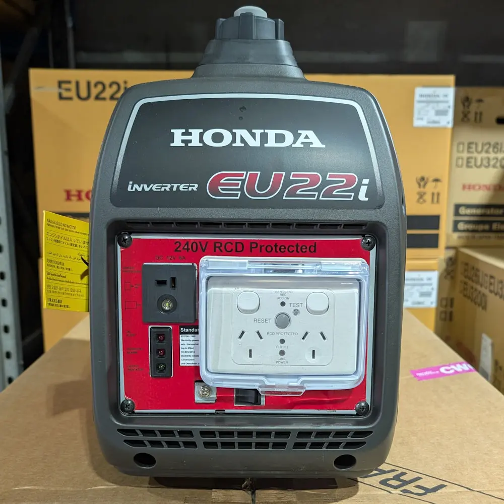 Honda Eu22i Generator + Worksafe Rcd 2