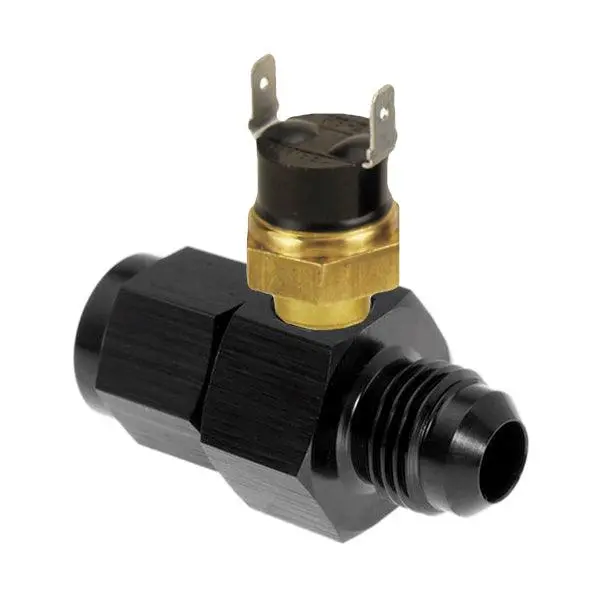 Transmission Oil Cooler An Hose End Adapter Electric Fan Temperature Switch 1