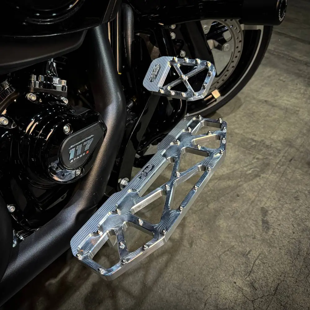 Tc Bros. Pro Series Mx Floorboards For 1984-Up Harley-Davidson Touring 2