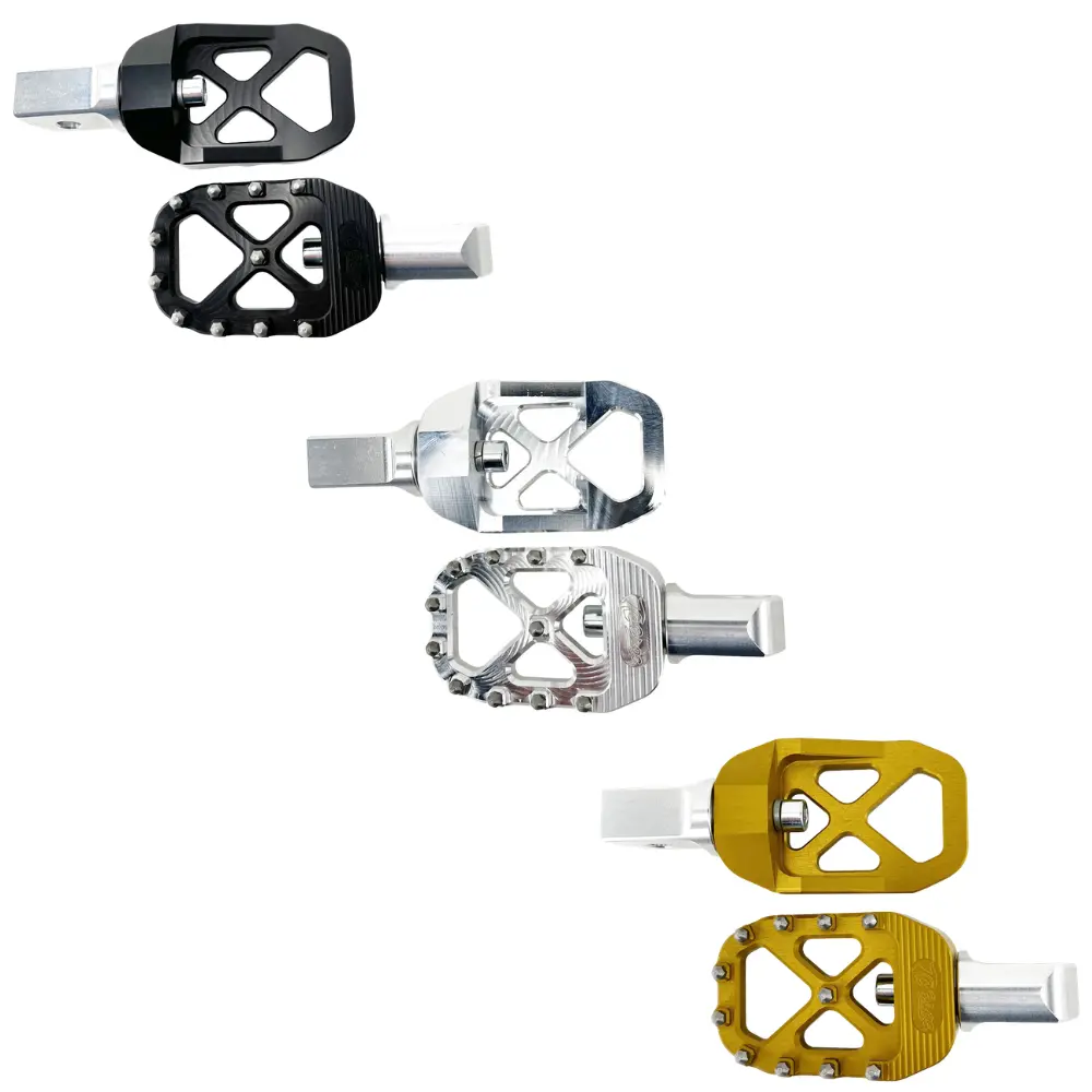 Tc Bros. Pro Series Mx Footpegs For 2018-Up Harley-Davidson (Passenger Position) 1