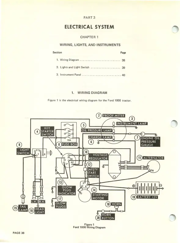 Ford 1000 Tractor - Repair Manual 2