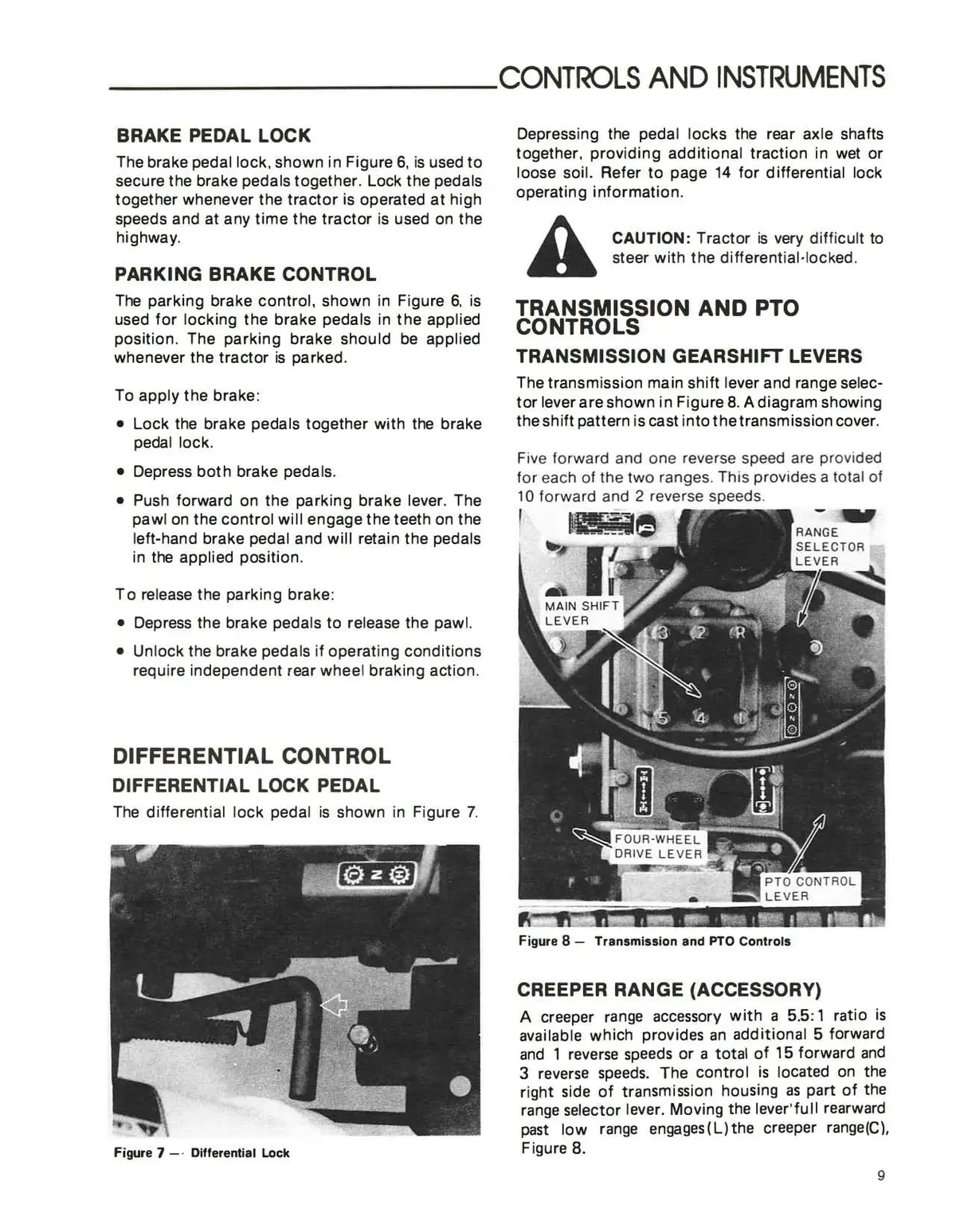 Ford 1200 Tractor Operator's Manual 2