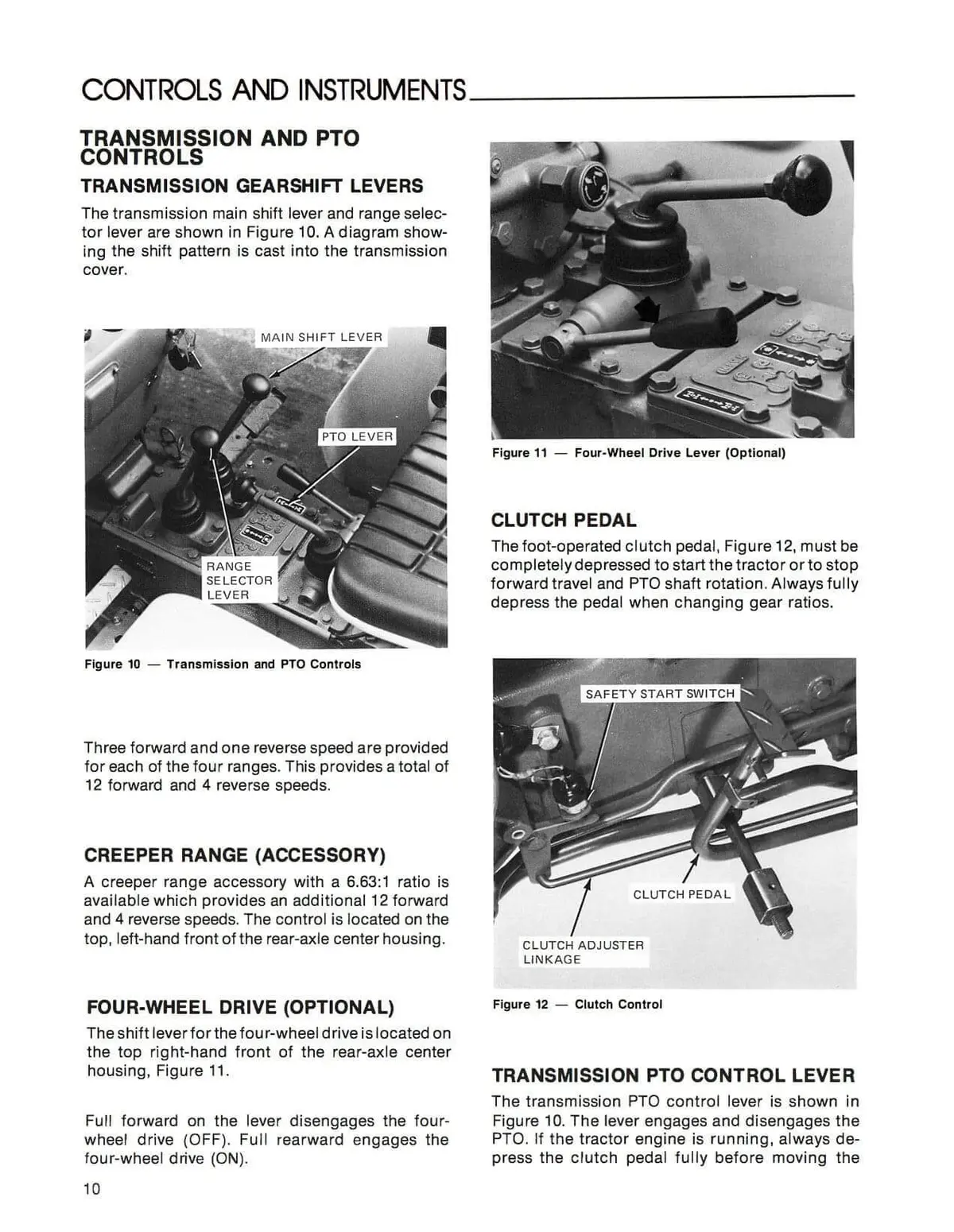 Ford 1300 Tractor - Operator's Manual 2