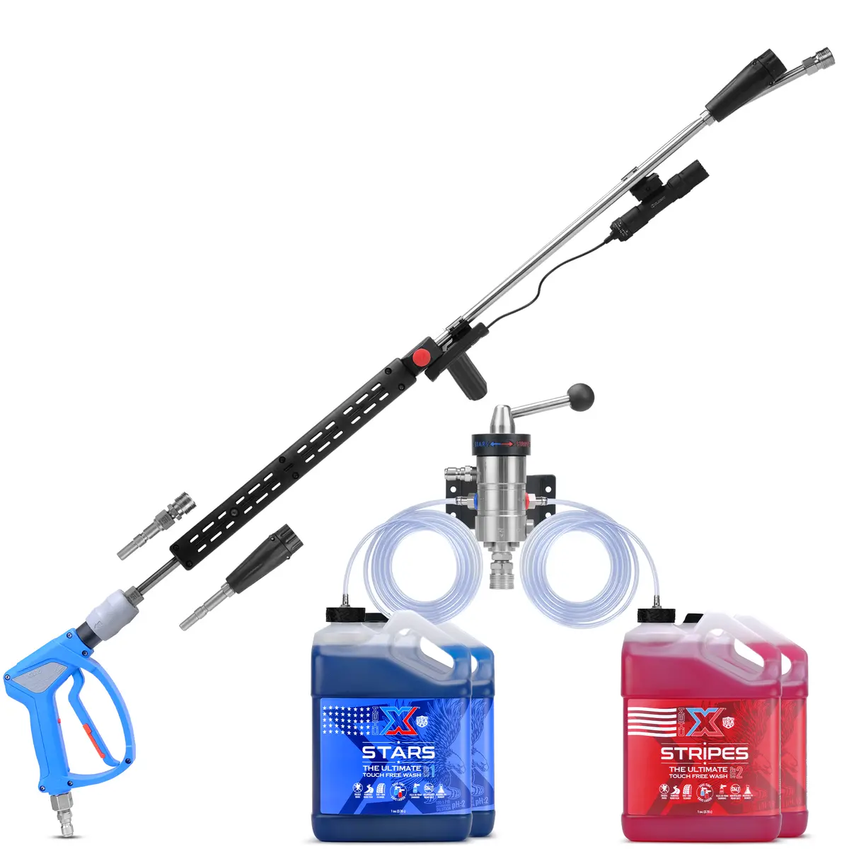The Freedom Foamer: Mission Ready Ultimate Touch Free Vehicle Wash Kit 1