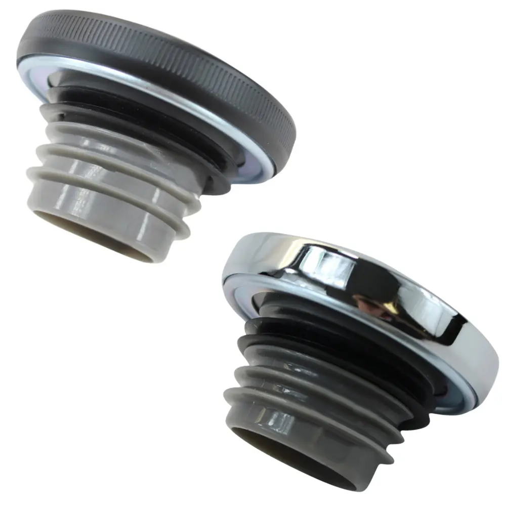 Moto Iron Screw-In Fuel Cap For Harley-Davidson And Custom 1
