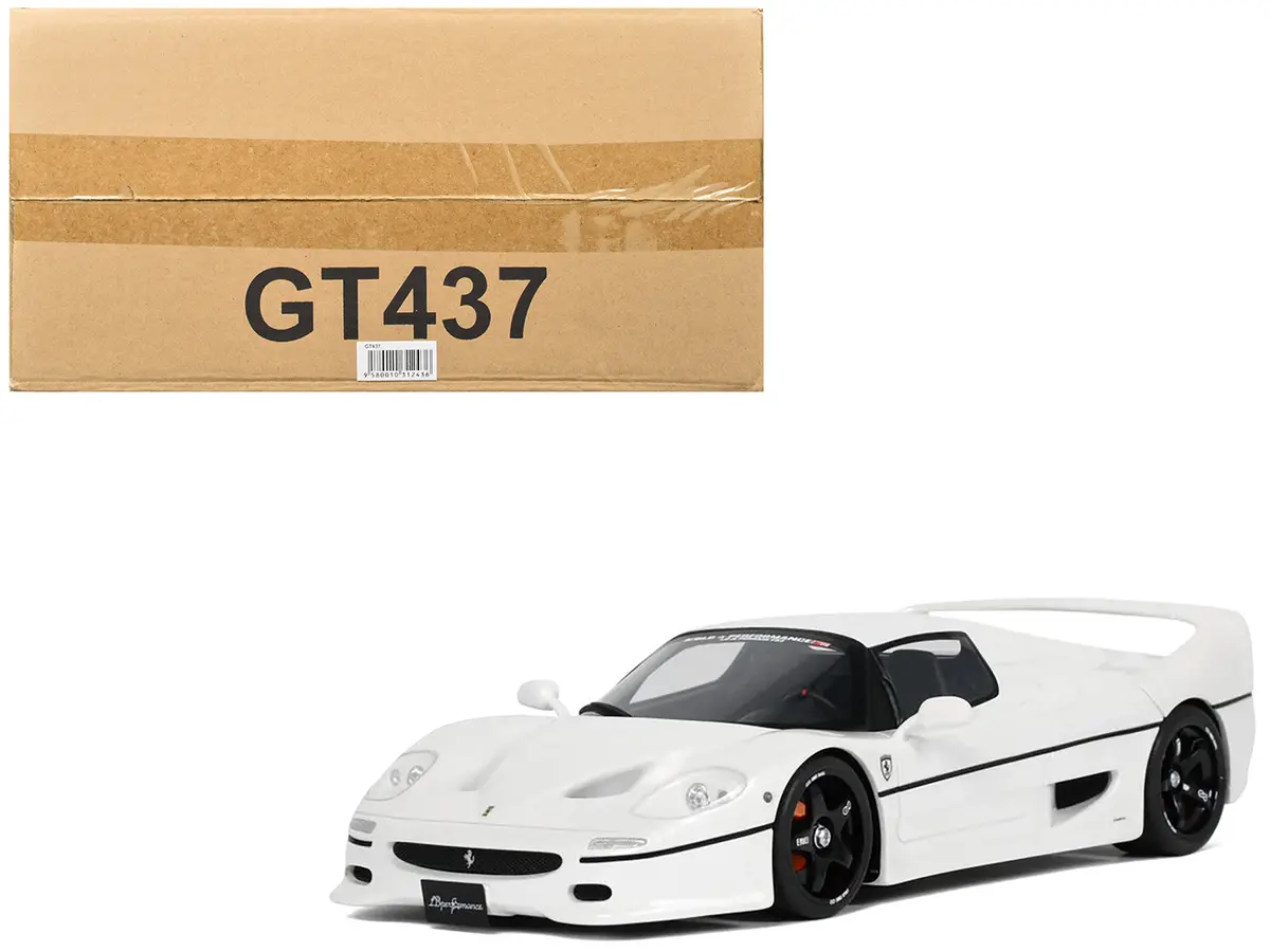 2013 Lb-Works F50 (Porsche) White 1/18 Model Car By Gt Spirit 1