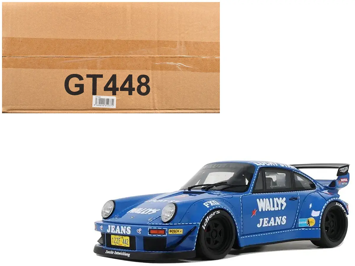 Rwb (Porsche) Bodykit "Osho Arrow" Blue 1/18 Model Car By Gt Spirit 1