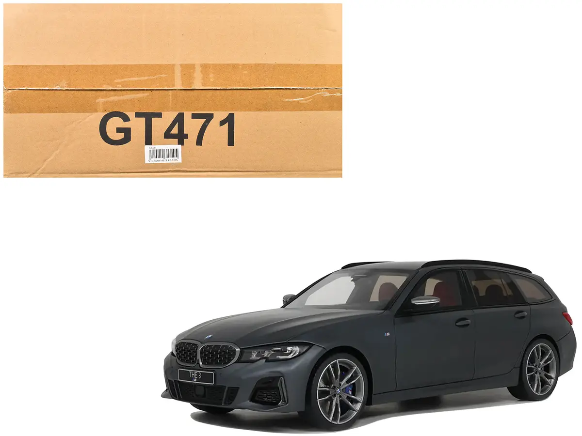 2019 Bmw M340i Xdrive M Gray Metallic 1/18 Model Car By Gt Spirit 1