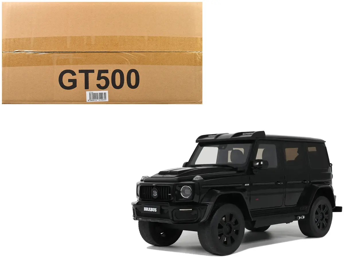2023 Mercedes-Benz Brabus G800 4X4 Black 1/18 Model By Gt Spirit 1