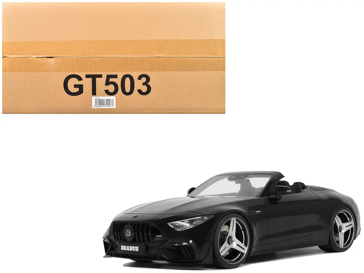 Brabus 750 Bodo Buschmann Edition (Porsche) Obsidian Black 1/18 Model Car By Gt Spirit 1