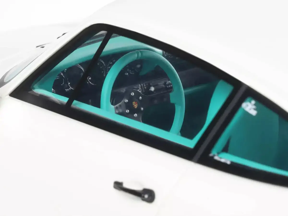 2023 Rwb Rwba Slant Nose 964 (Porsche) Grand Prix White 1/18 Model Car By Gt Spirit 2