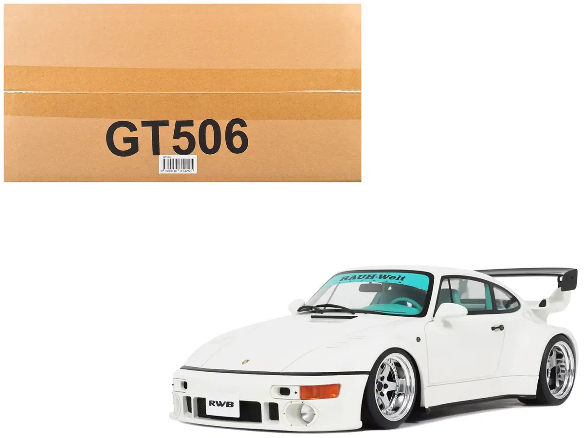 2023 Rwb Rwba Slant Nose 964 (Porsche) Grand Prix White 1/18 Model Car By Gt Spirit 1
