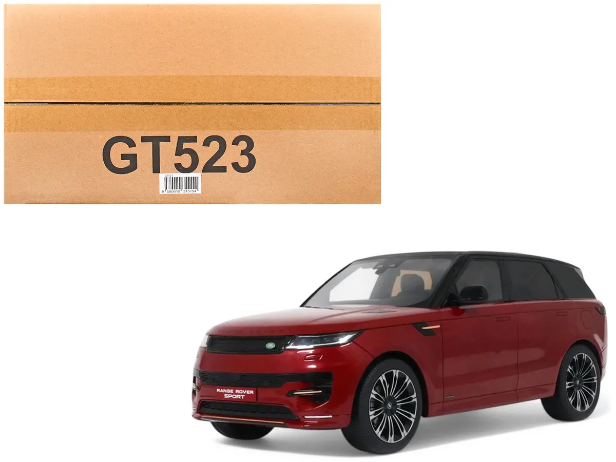 2022 Range Rover Sport Firenze Red Metallic 1/18 Model By Gt Spirit 1