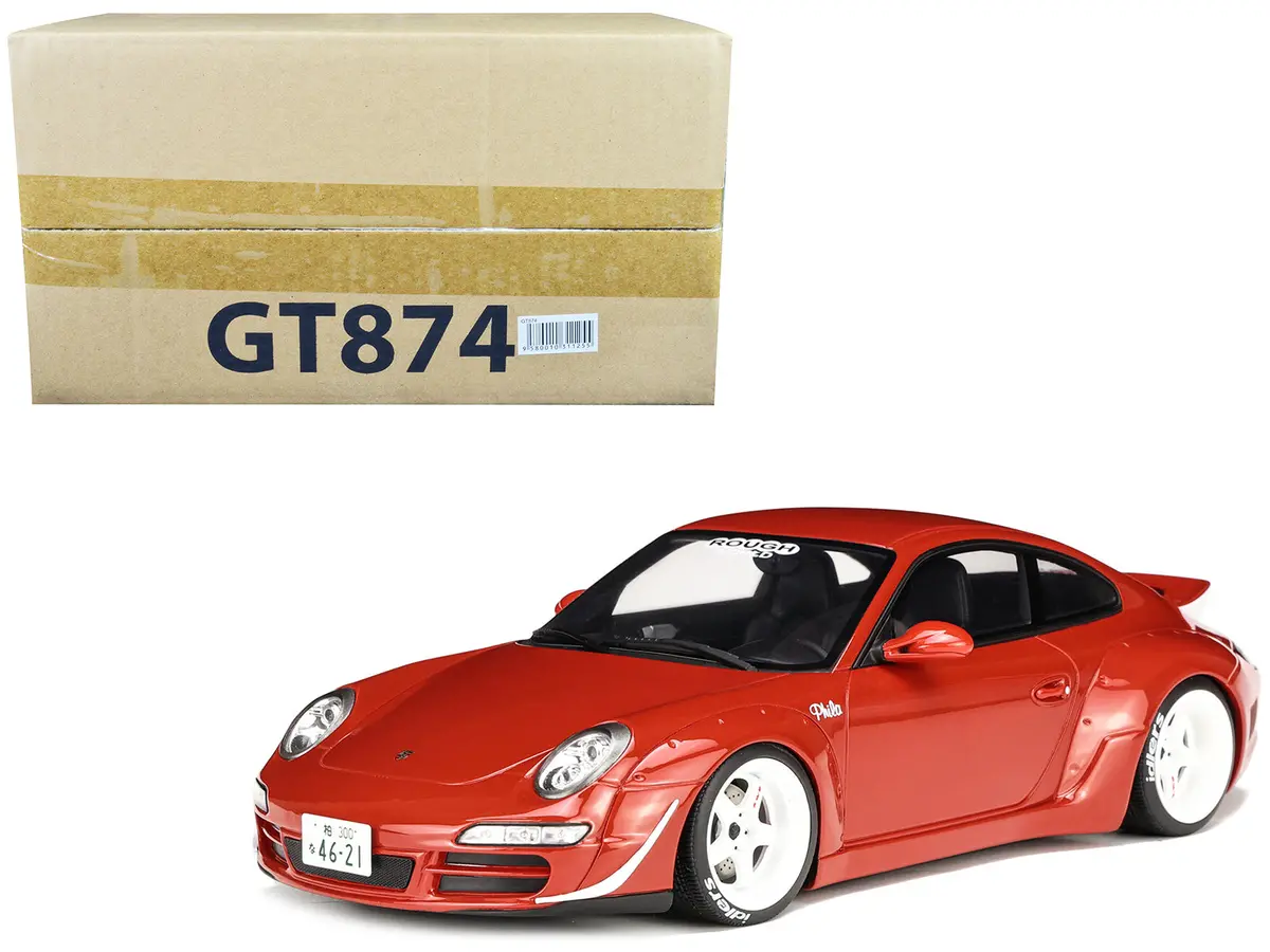 2021 Porsche 911 Rwb "Aka Phila" Red 1/18 Model Car By Gt Spirit 1