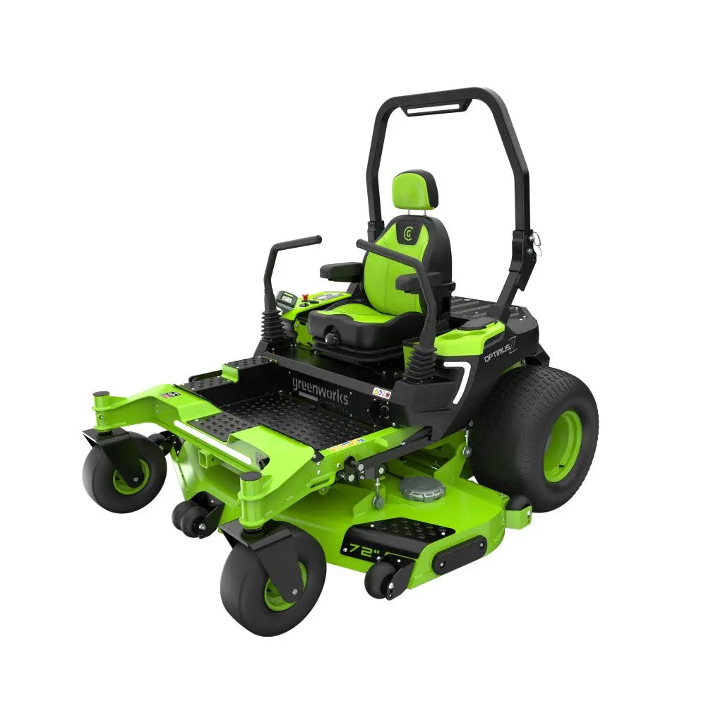 Greenworks Oz972r 72" Optimusz 82V Battery Zero Turn Mower (36Kwh) 1