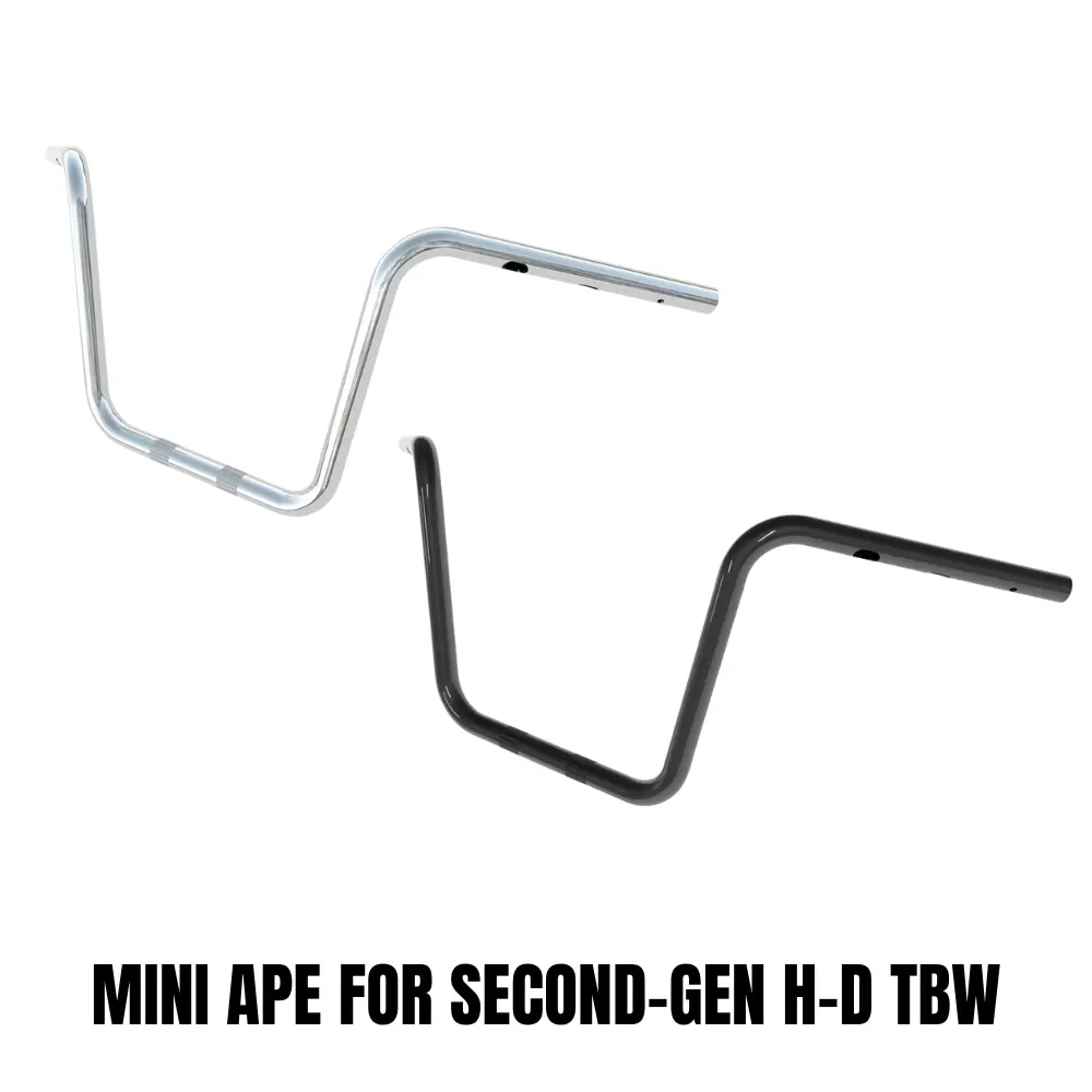 Magnum Mini Ape Hanger Handlebar For Harley-Davidson Second Generation Throttle-By-Wire Motorcycles 1