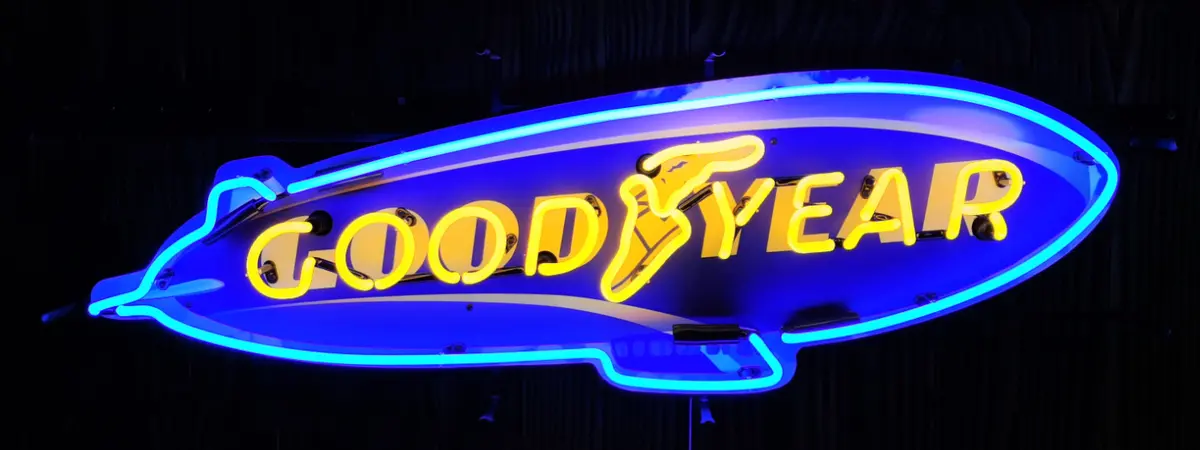 Goodyear Blimp Medium Neon 1