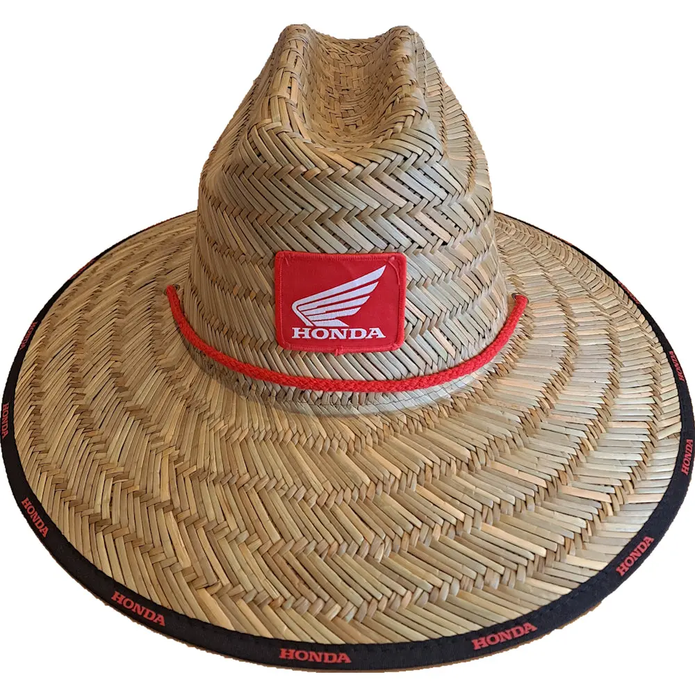 Honda Straw Hat - Red (Ppe) (L08sh020r) 1