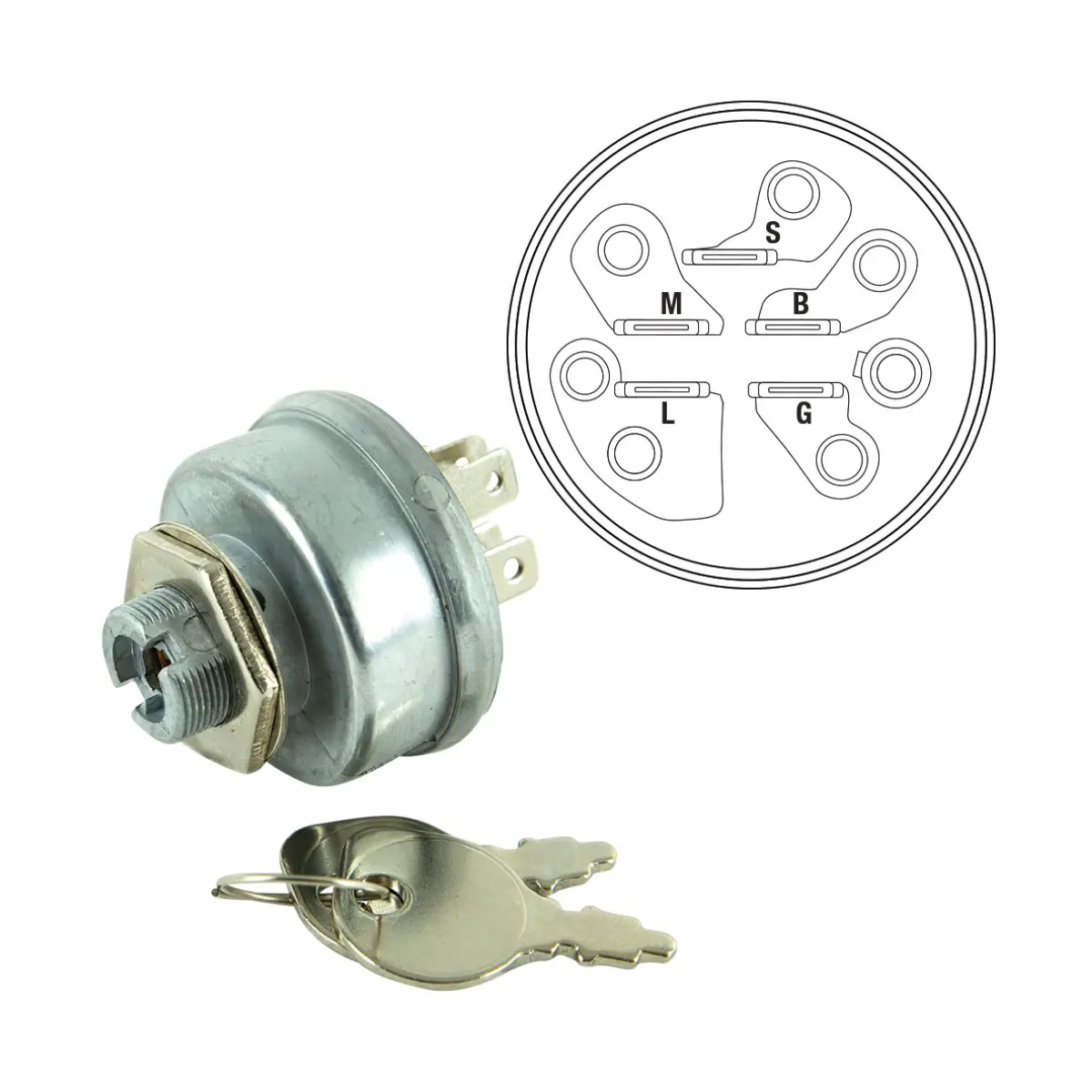 Hustler Ignition Switch (Swt6795) 1