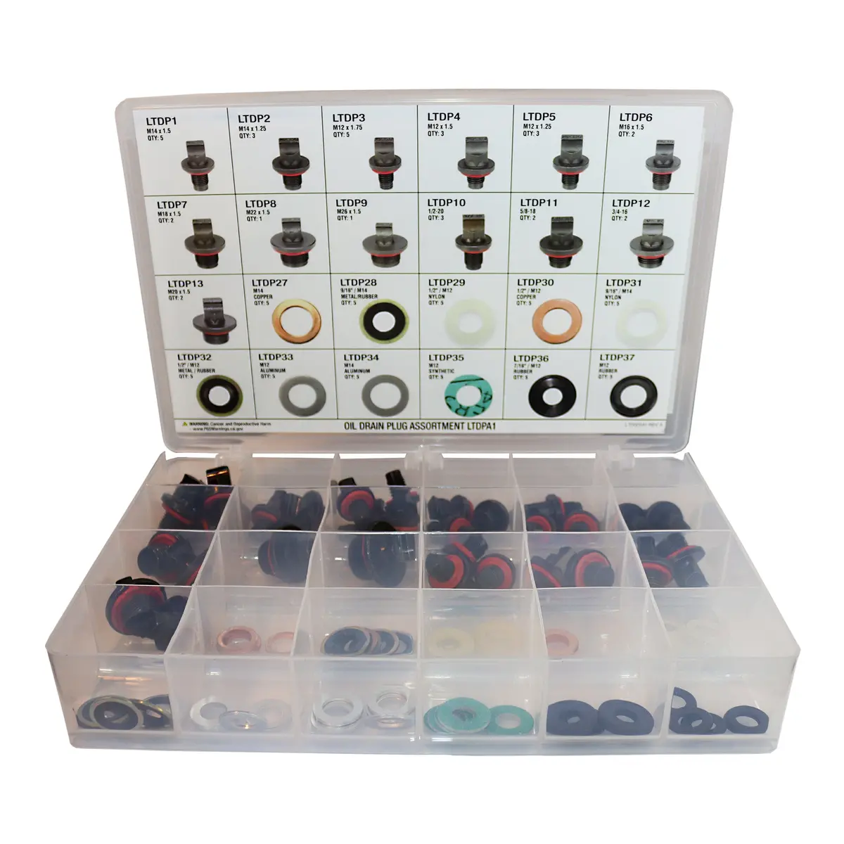 Oil Drain Plug And Gasket Replacement Assortment 1