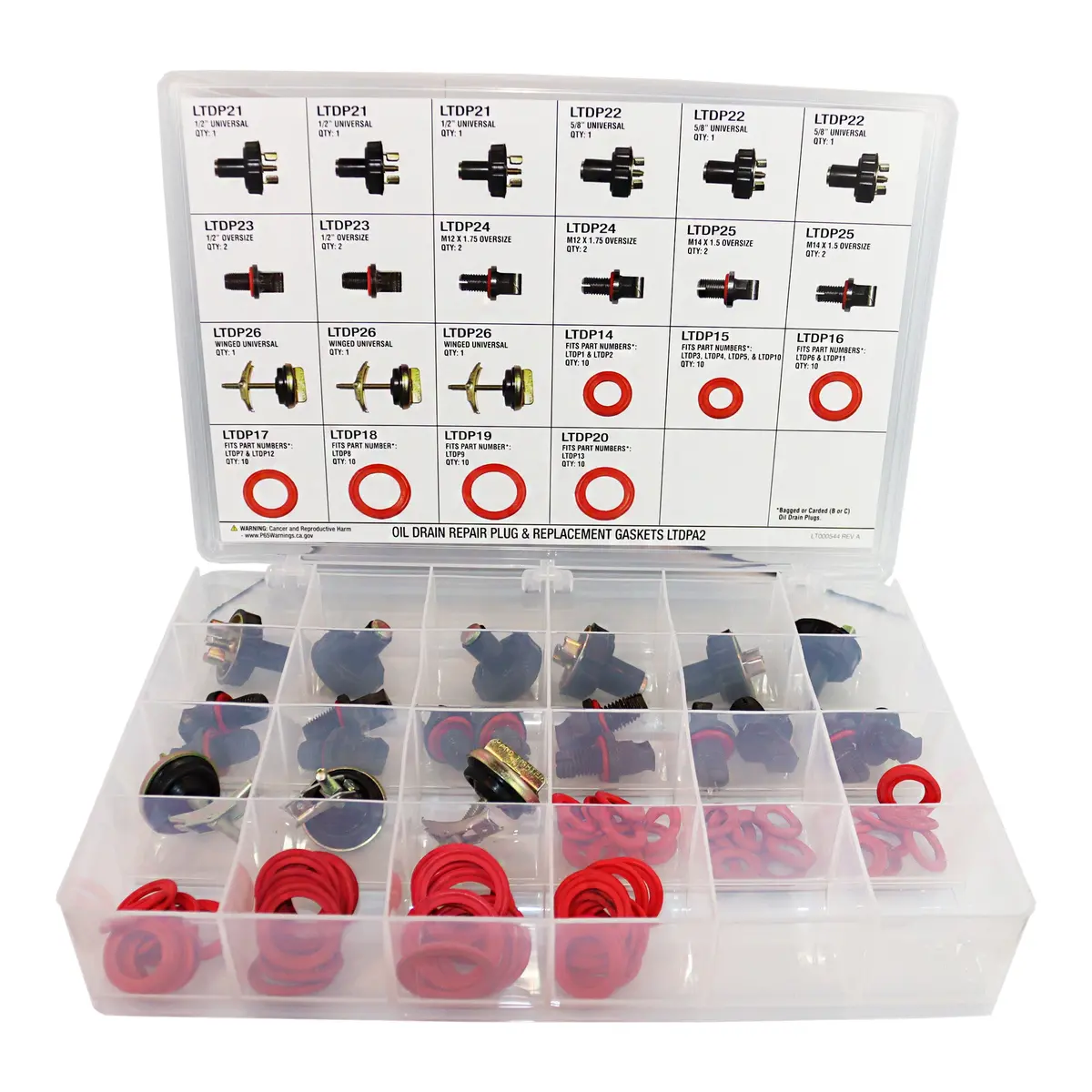 Oil Drain Repair Plug And Gasket Replacement Assortment 1