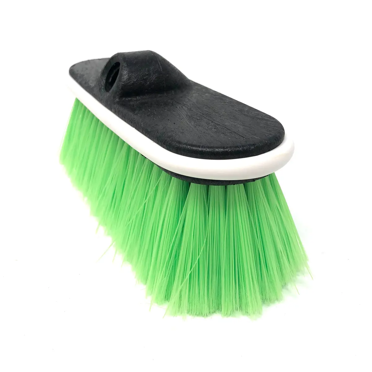 Easy Reach 9" Extra Soft Green Bristle Brush W/Bumper 1