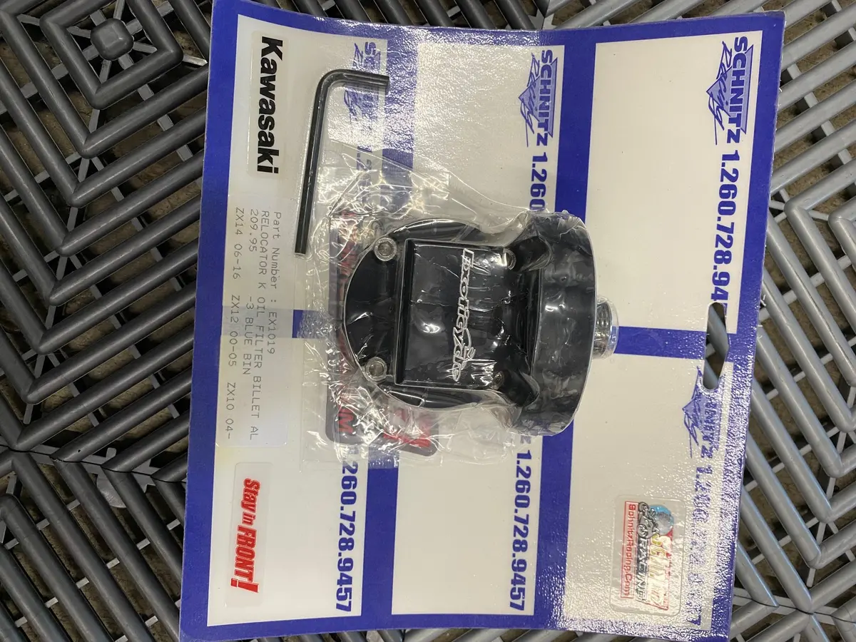 Zx10r 2010 To 2020 Oil Filter Adapter 1