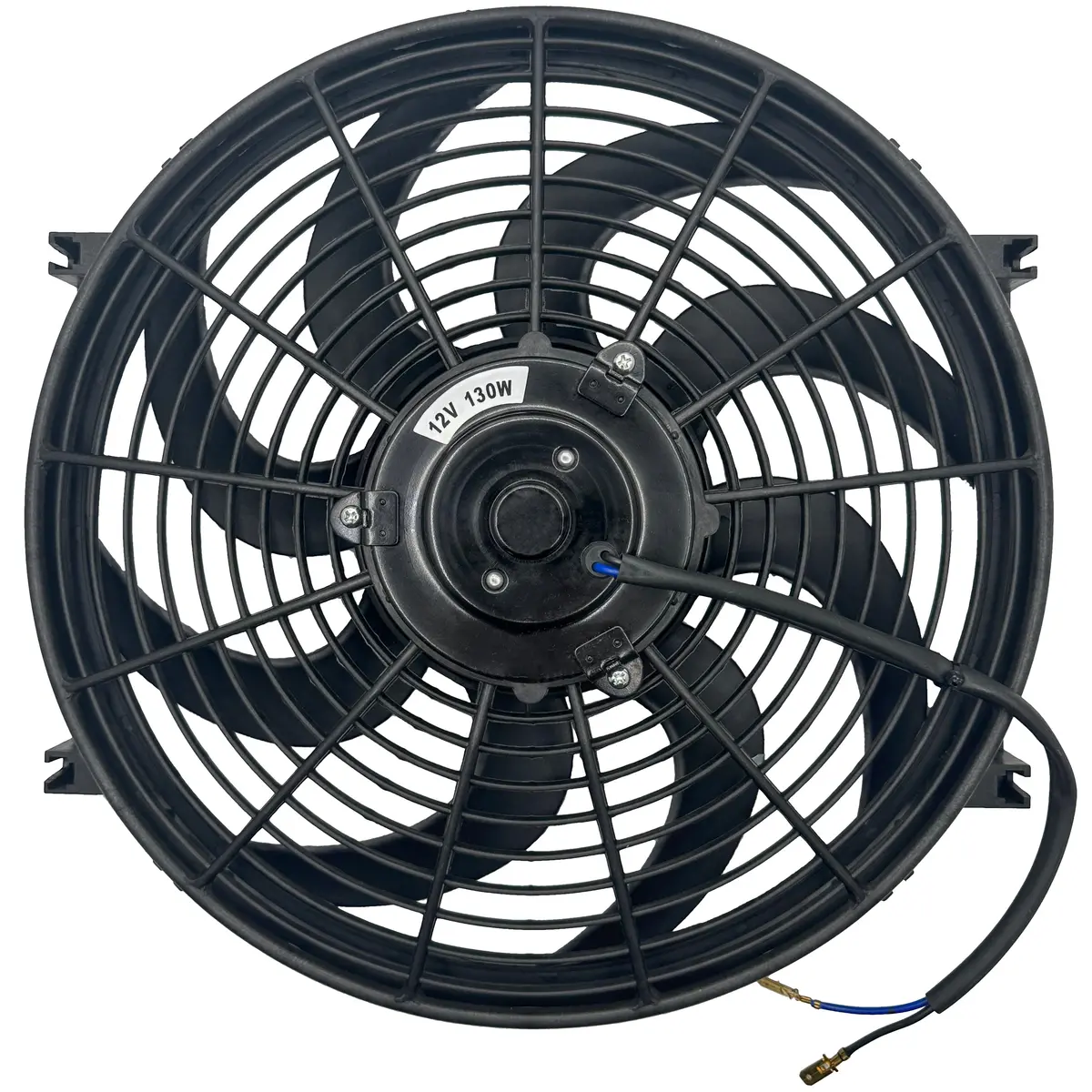 14-15 Inch 130W 12 Volt Reversible Engine Radiator Cooling Electric Fan Kit 1