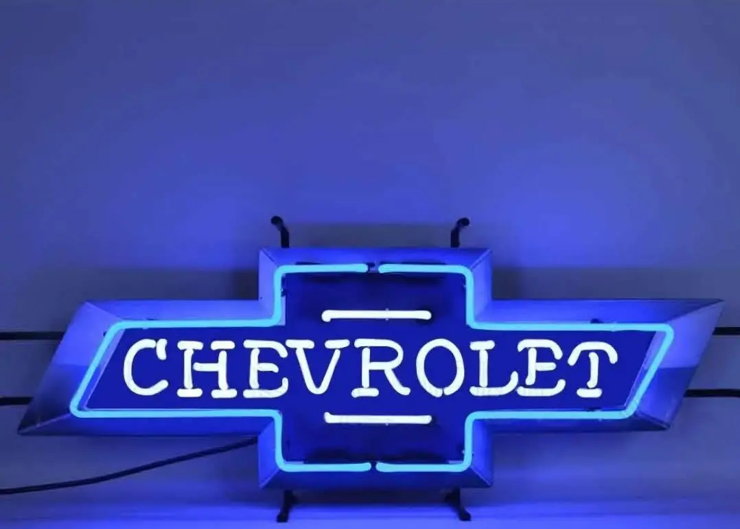 Chevrolet Bowtie Medium Neon #1 1