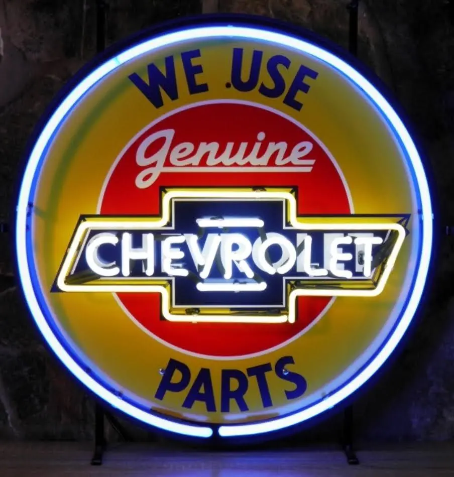 Chevrolet We Use Parts Medium Neon 1