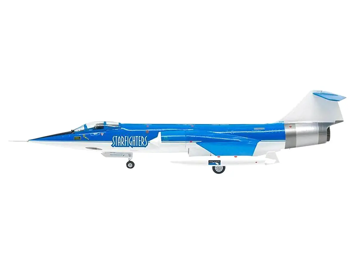 Lockheed F-104S Starfighter Aircraft "Starfighters Aerospace Aerobatics Team" (2012) 1/72 Diecast Model By Jc Wings 2